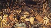UCCELLO, Paolo Battle of San Romano oil painting